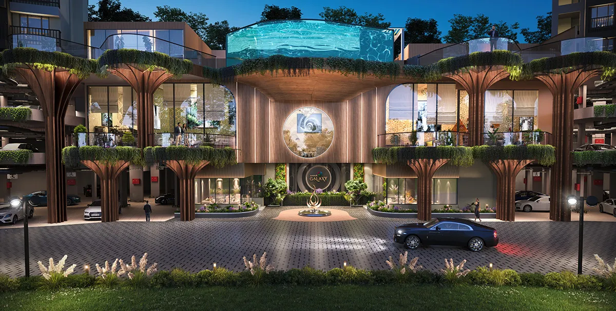 Amar Galaxy Dombivali Swimming Pool and Clubhouse